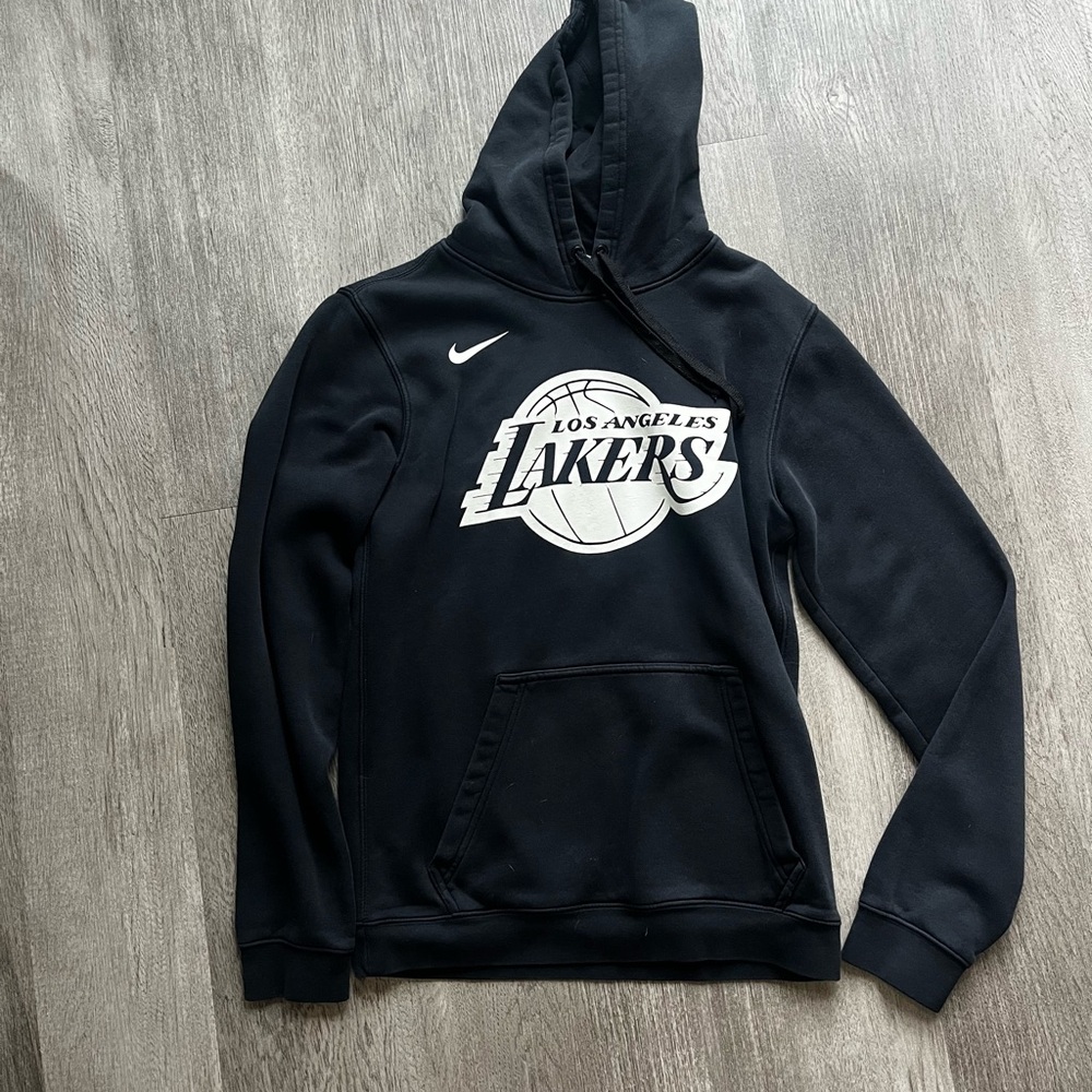 Nike Black Sweater with Iconic Lakers Logo